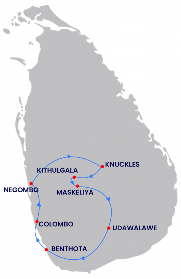 Package Route Map