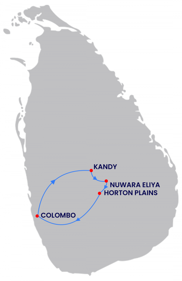 Package Route Map
